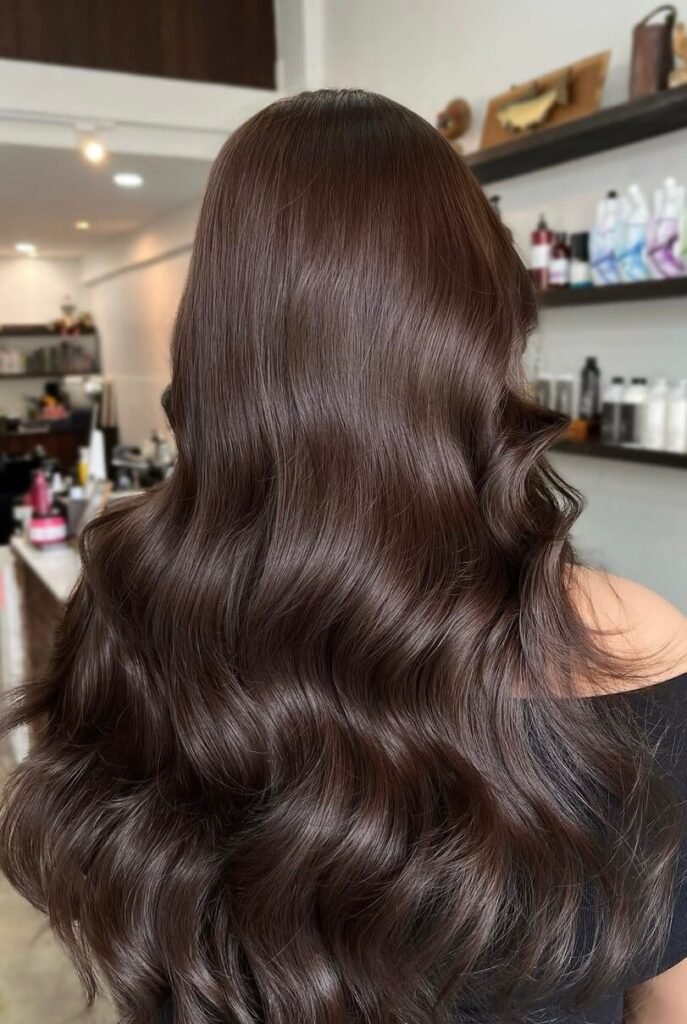 chocolate brown hair ideas 