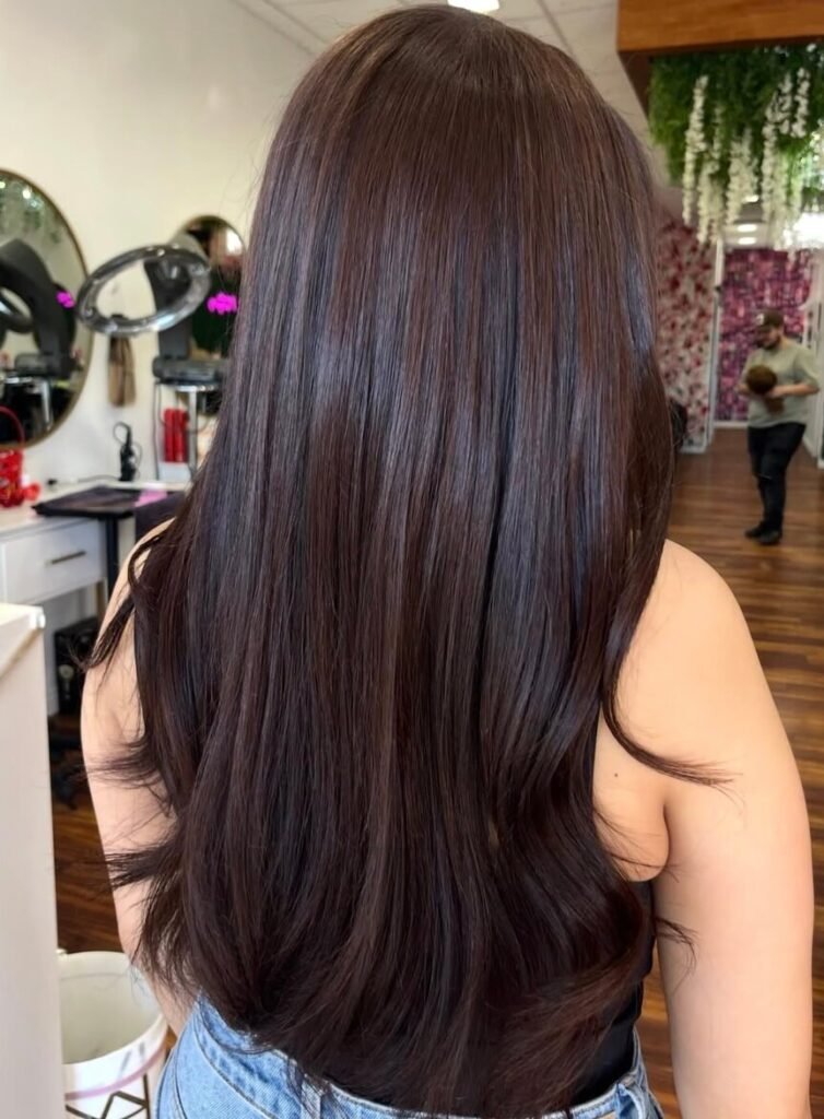 chocolate brown hair ideas 