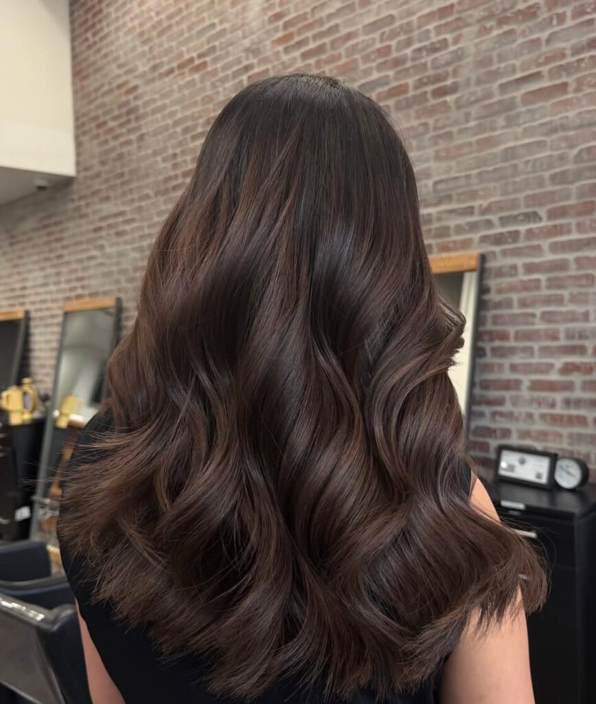 chocolate brown hair ideas