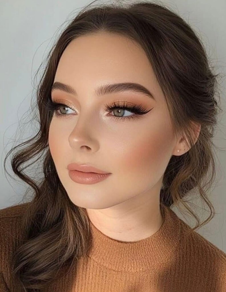 fall wedding makeup 