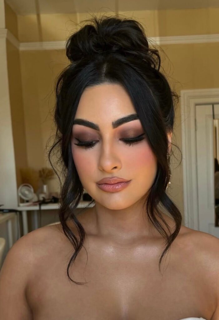 fall wedding makeup 