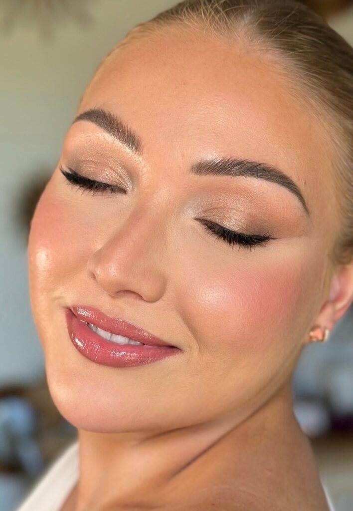 fall wedding makeup 