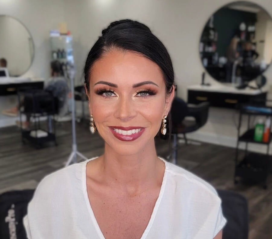 fall wedding makeup