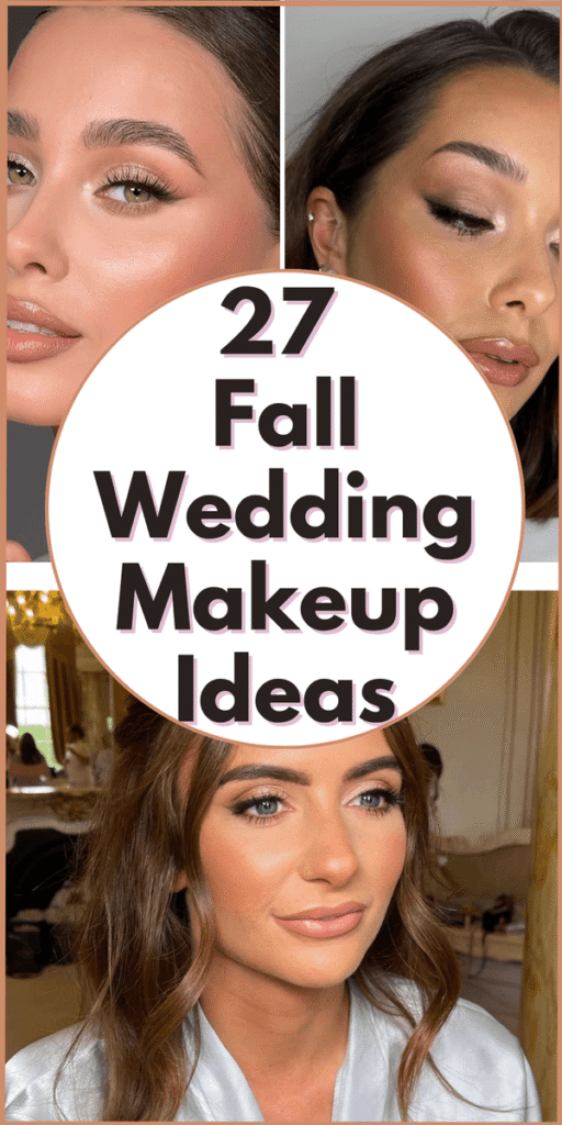 fall wedding makeup ideas
