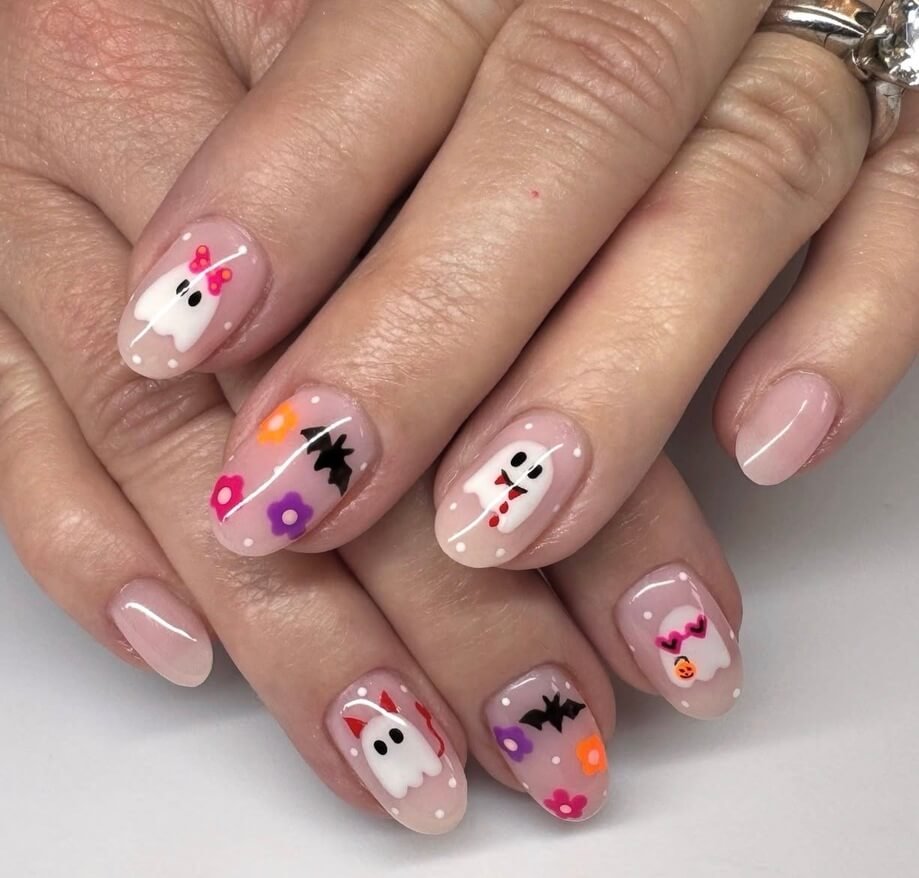 halloween nails