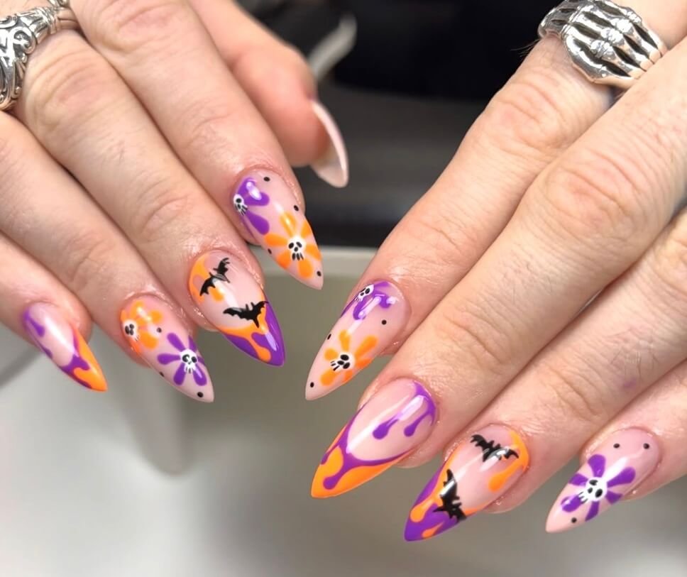 halloween nails