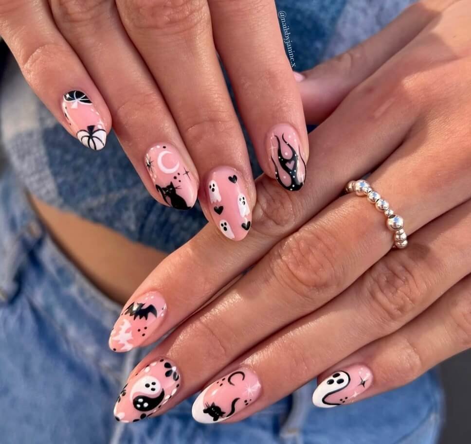 halloween nails