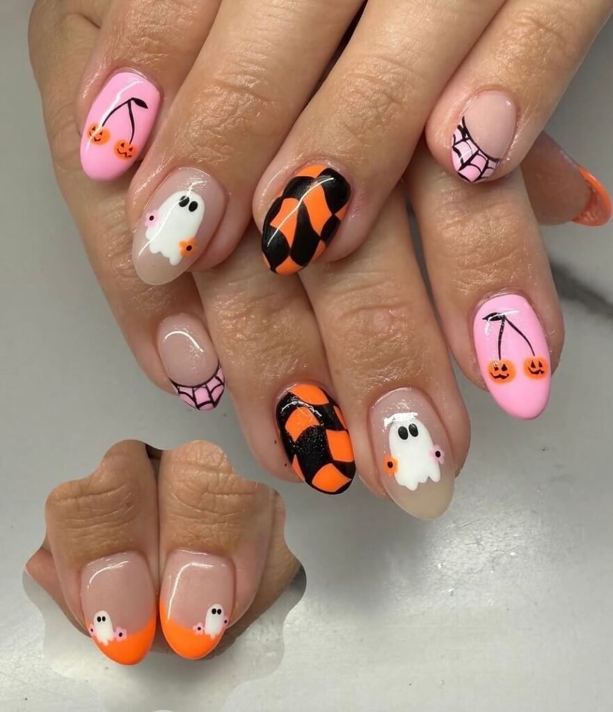 halloween nails