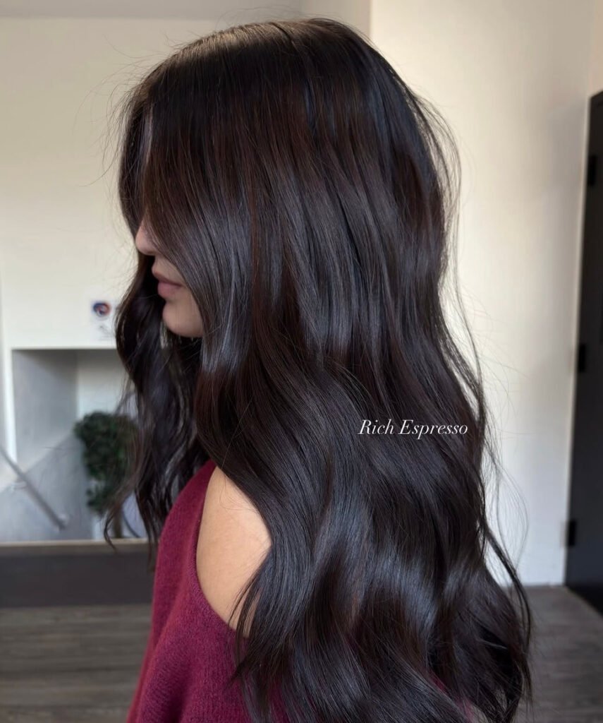 espresso brown hair color ideas