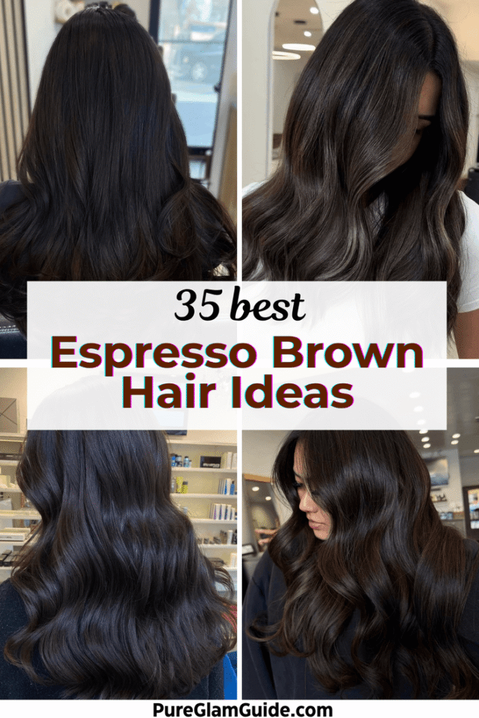 espresso brown hair color ideas