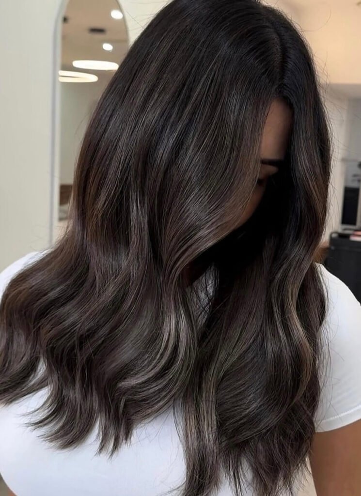 espresso brown hair color ideas for fall