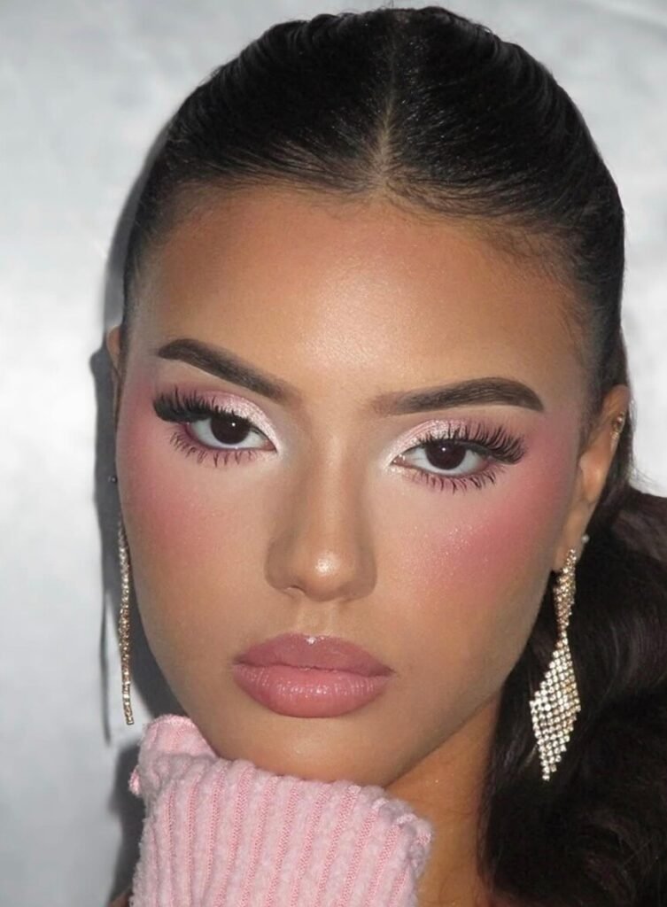 pink makeup looks