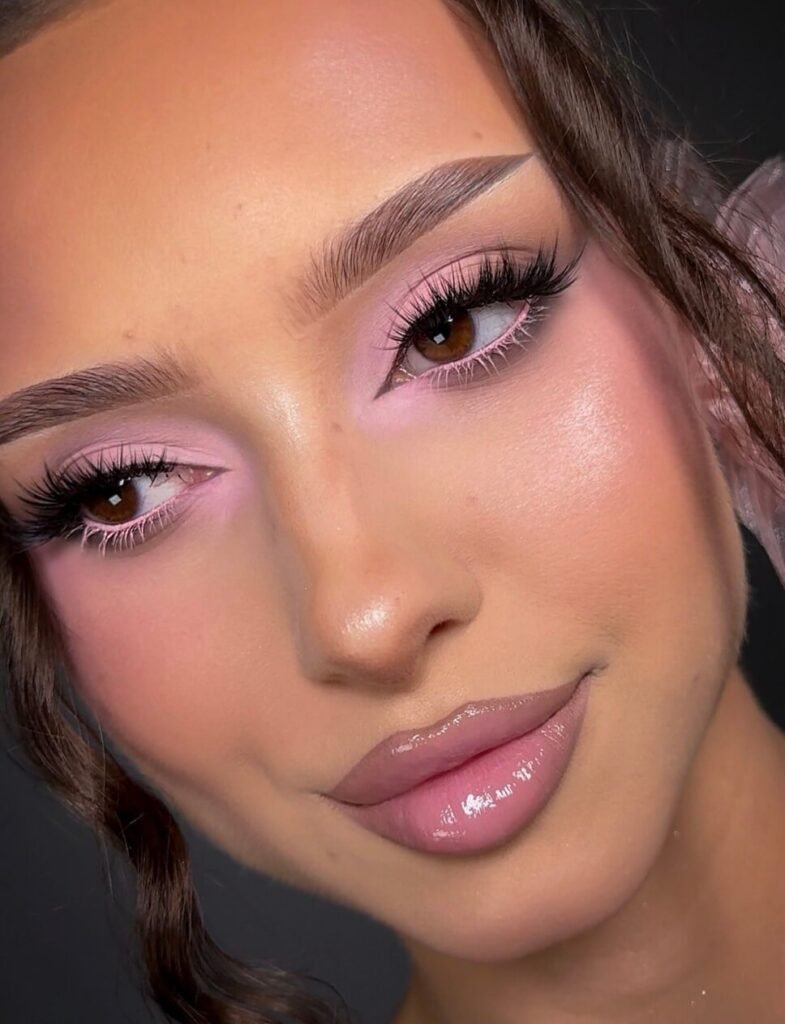 pink makeup looks