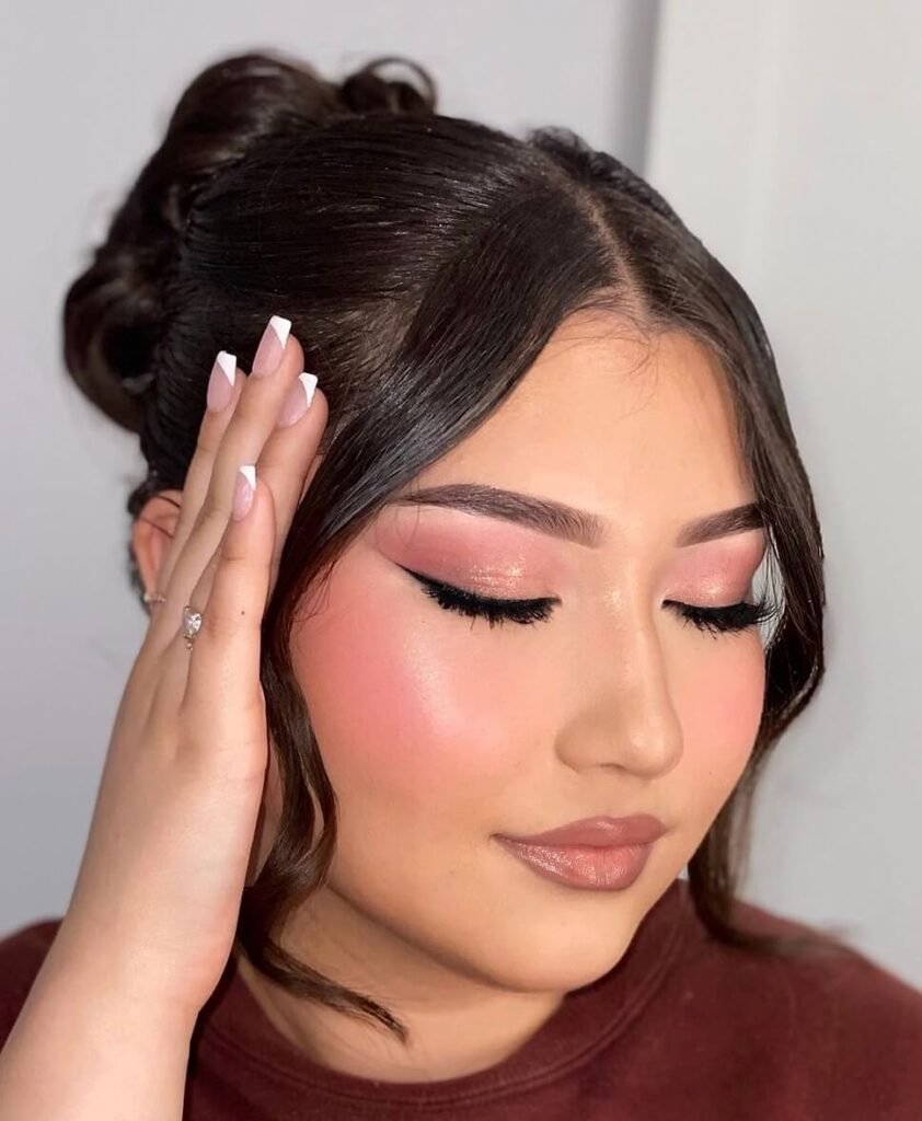 pink makeup looks