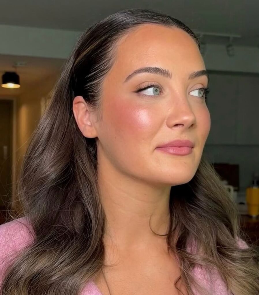 minimal pink makeup looks