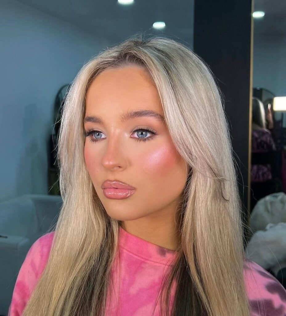 pink makeup looks (